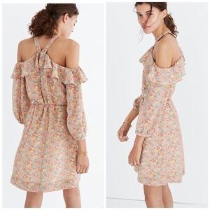 Madewell Forsythia Floral Shift Dress
